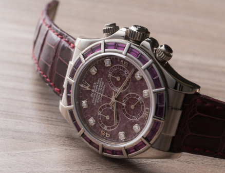 Classic Rolex replica Ref.116589 Garnet Pandion Watch3